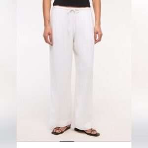 Abercrombie Linen-Blend Pull-On Pant